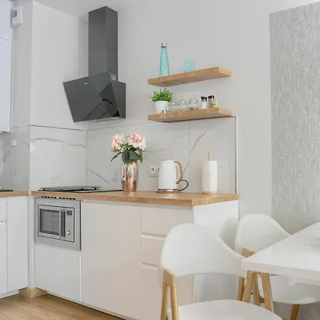 Blue Z Sauna Blisko Plazy - Ustronie Nadmorski Luksus Apartmán